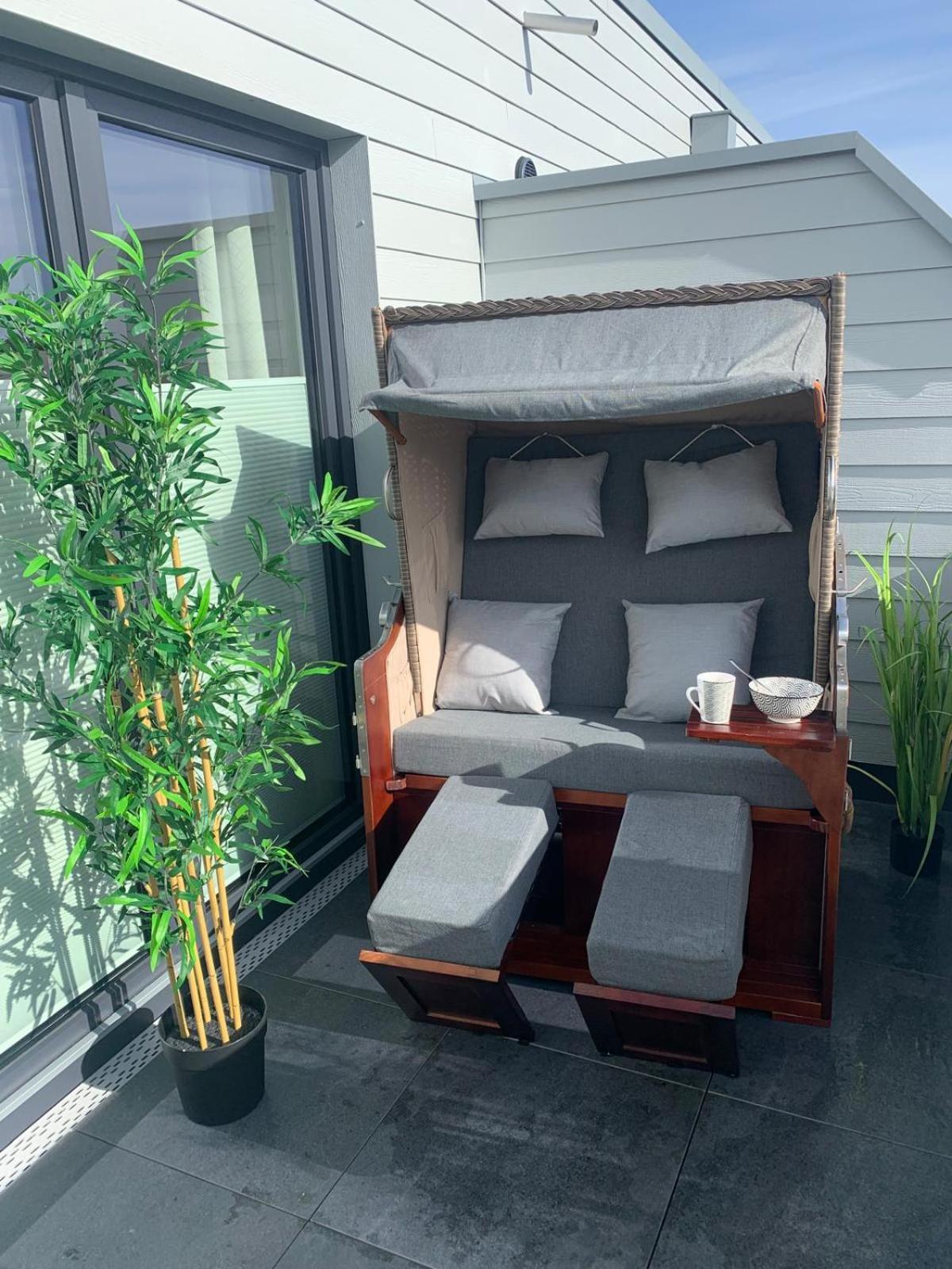 Dorumer Sielhuus 20 Mit Sauna Und Balkon Zewnętrze zdjęcie